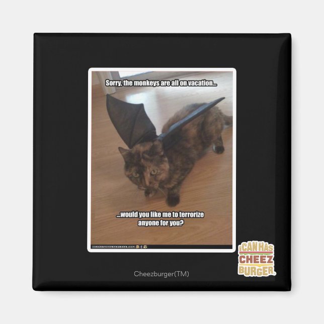 Aimant Singes en vacances (Devant)