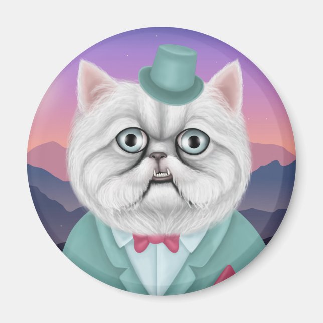 Aimant Sir Whiskers (Devant)