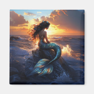 Aimant Sirène du coucher de soleil
