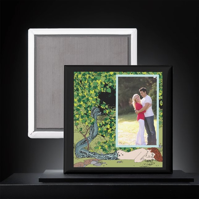 Aimant Sirène par Koloman Moser avec photo (Créateur téléchargé)