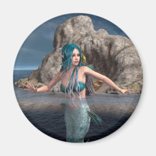 Aimant Sirène ultramarine