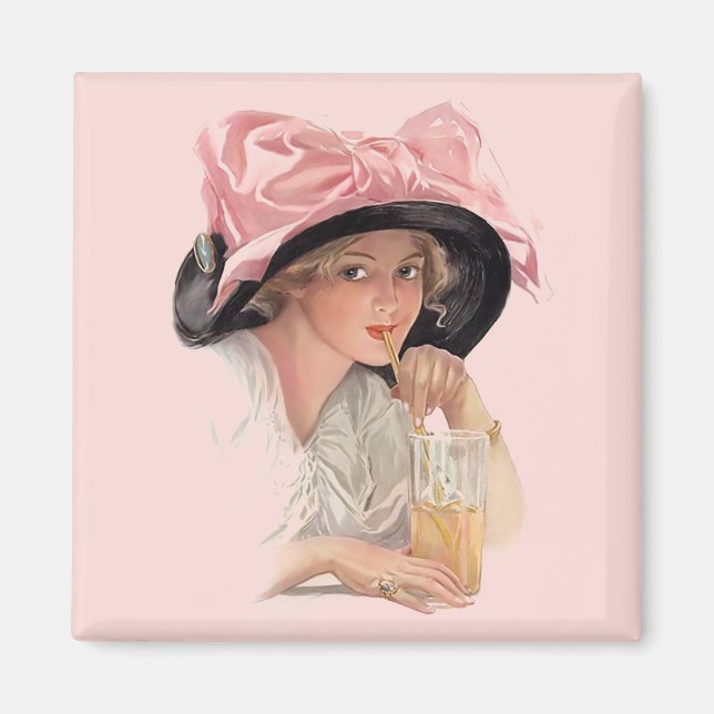 Aimant Siroter du soda (Devant)