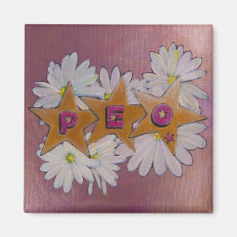 Aimant Sisterhood philanthropique P.E.O.