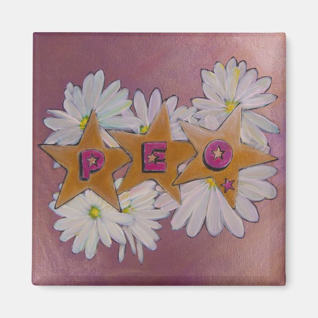 Aimant Sisterhood philanthropique P.E.O. (Devant)