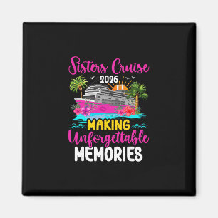 Aimant Sisters Croisière 2026 Création de Souvenirs Siste