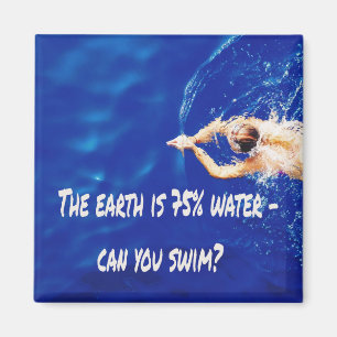 Aimant Siwmming équipe de natation Amour à la piscine