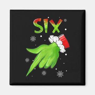 Aimant Six Funny Six Seven 6 7 Meme Santa Noël Xmas 