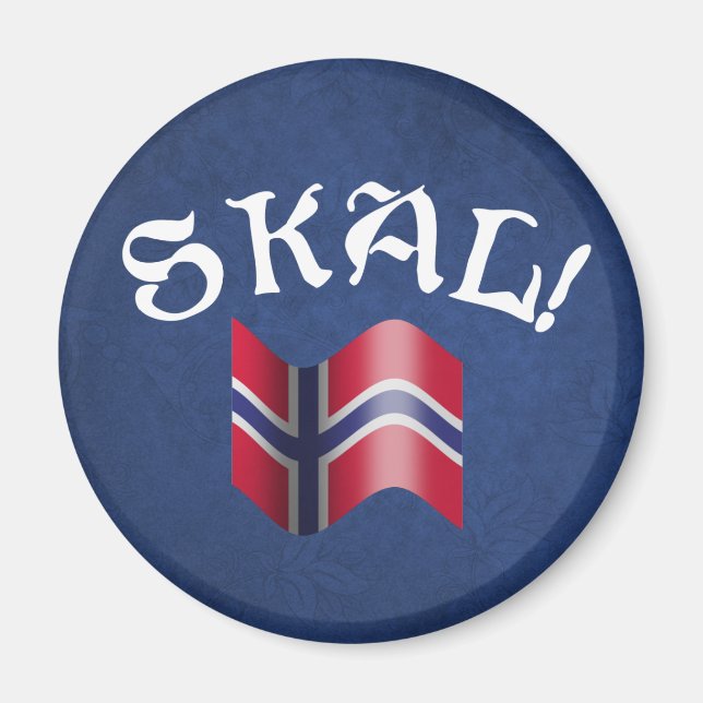 Aimant Skal ! norvégien (Devant)