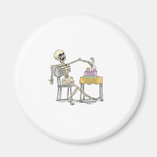 Aimant SKeLeToN BiRtHdAy CaKe