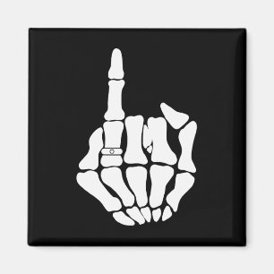 Aimant Skeleton Groom Mariage vient de se marier Éffrayan