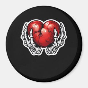 Aimant Skeleton Hands Hearts - Jolie Halloween