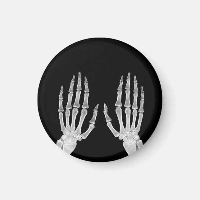 Aimant Skeleton Hands Xray Photo Anatomie humaine photo (Devant)