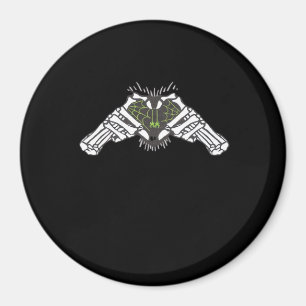 Aimant Skeleton Spider Heart