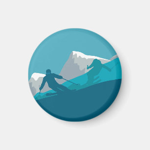 Aimant Ski alpin