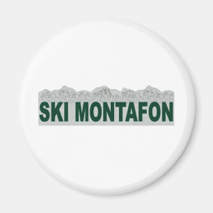 Aimant Ski Montafon