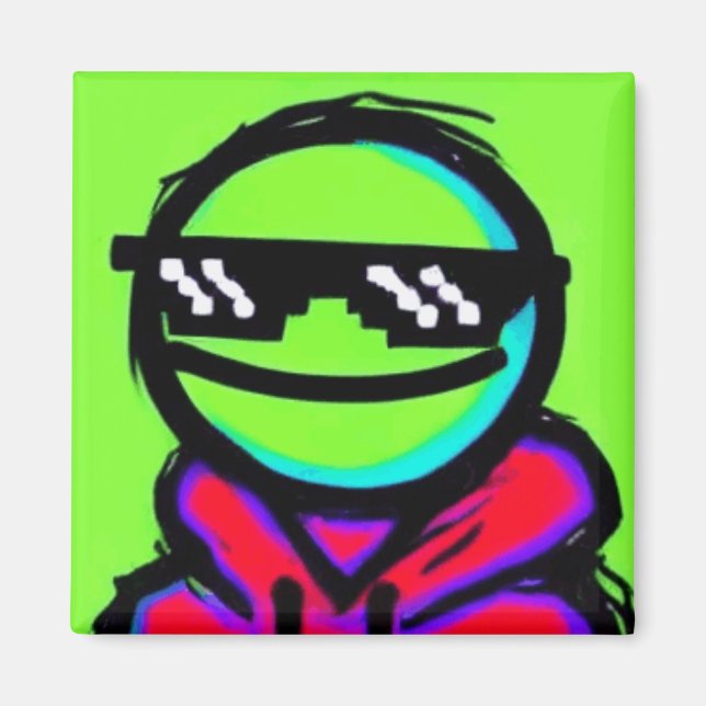 Aimant skibidisus.com (Devant)