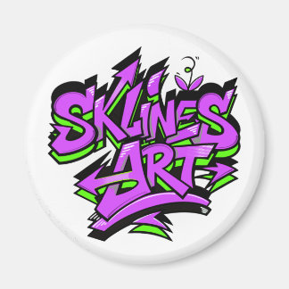 Aimant SklinesArt – Logo Graffiti Gras
