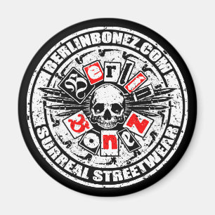 AIMANT SKULL 'N' BULLETS