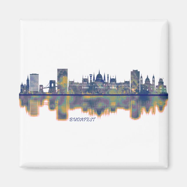 Aimant Skyline de Budapest (Devant)