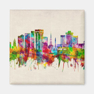 Aimant Skyline de Charleston en Caroline du Sud