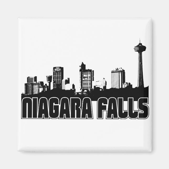 Aimant Skyline de Niagara Falls (Devant)