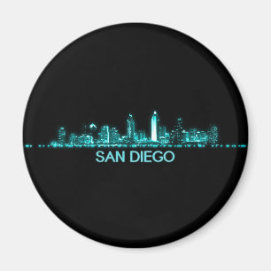 Aimant Skyline de San Diego