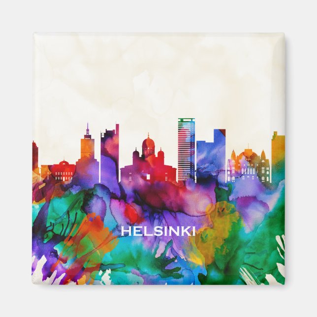 Aimant Skyline Helsinki (Devant)