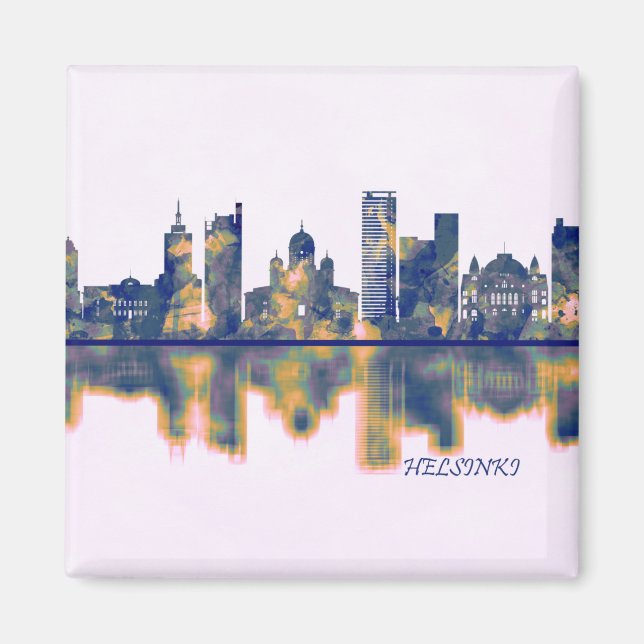 Aimant Skyline Helsinki (Devant)