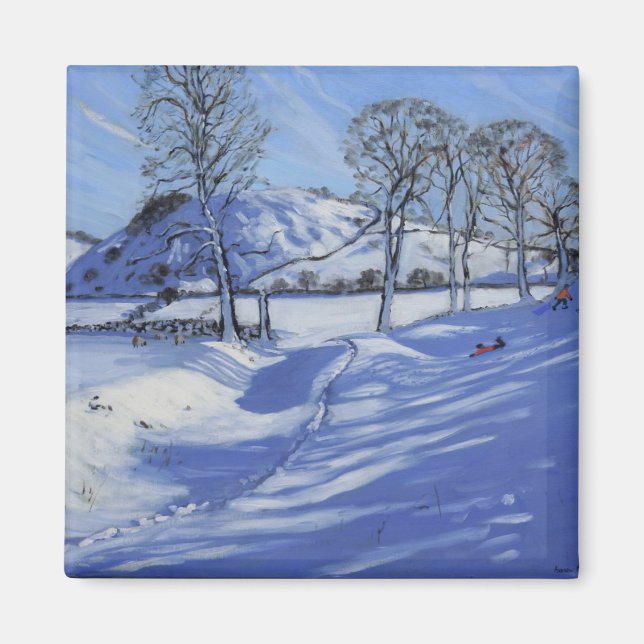 Aimant Sledging Derbyshire Peak District 2012 (Devant)