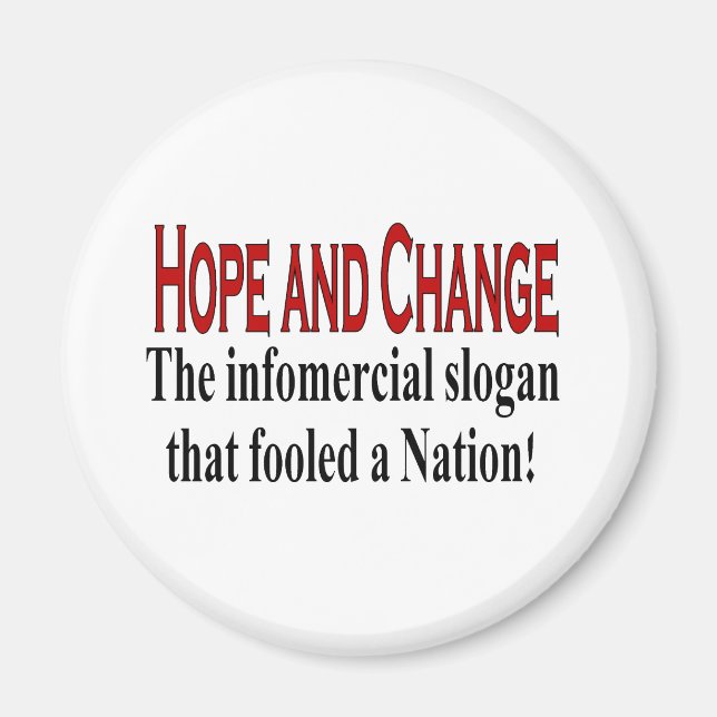 Aimant slogan commercial (Devant)