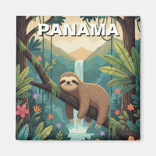 Aimant Sloth dans la forêt tropicale Panama