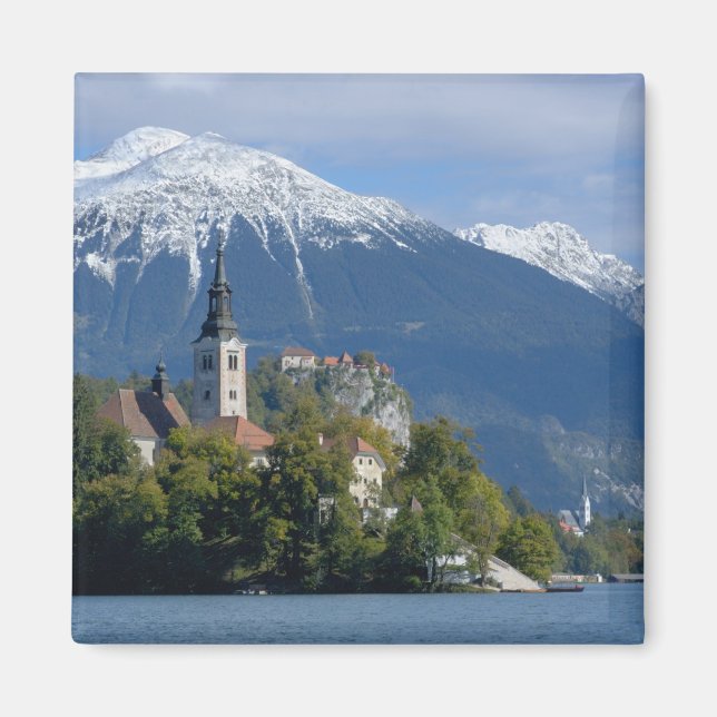 Aimant Slovénie, Balles, Lac Léman, Île de Bled, Balles (Devant)