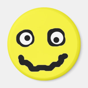 Aimant Smile Face Art Moderne Amusant