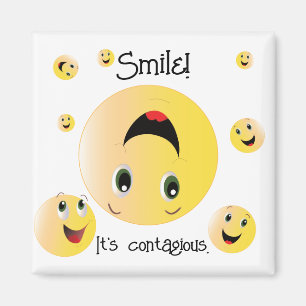Aimant Smile. It's Contagious