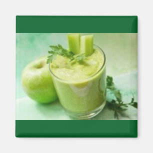 Aimant Smoothie de pomme verte