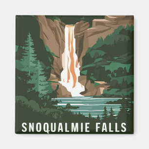Aimant Snoqualmie Falls, WA