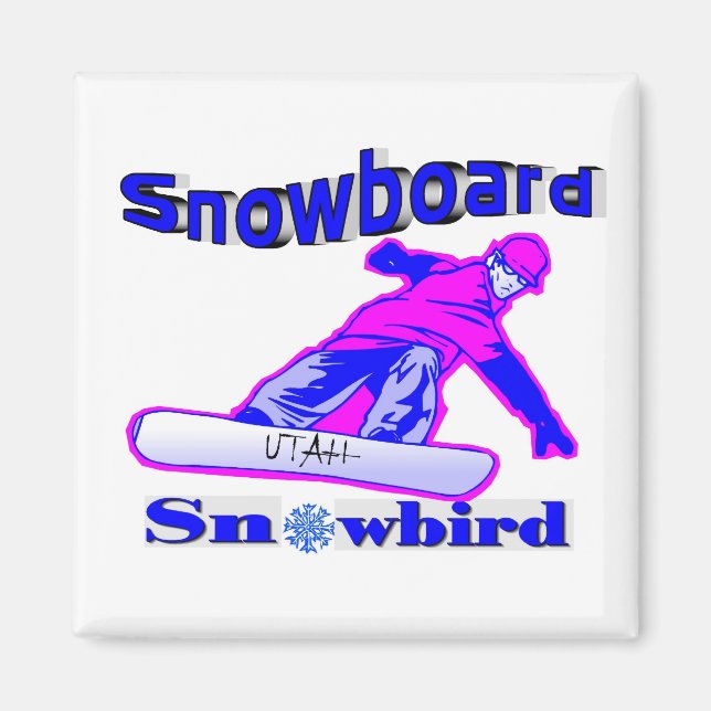 Aimant Snowbird (Devant)