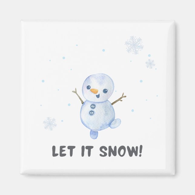 Aimant Snowman (Devant)
