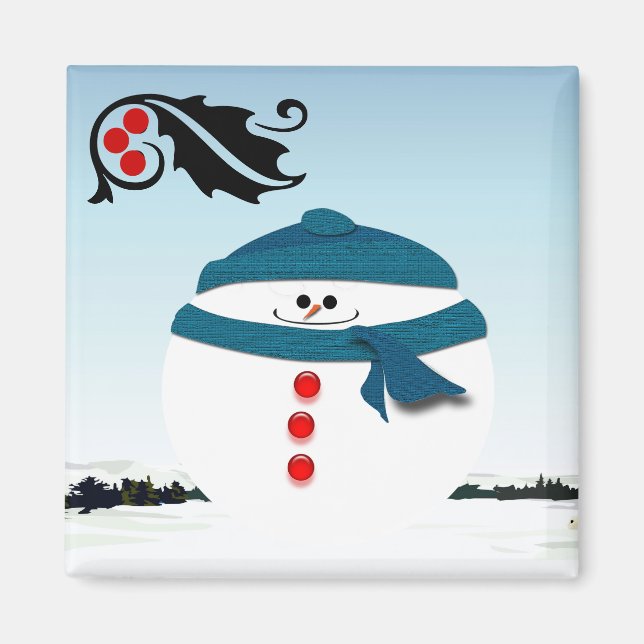 Aimant Snowman (Devant)