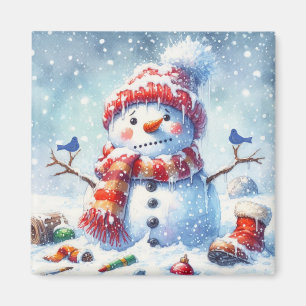 Aimant Snowman Iced