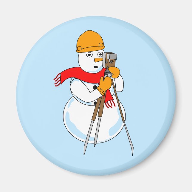 Aimant Snowman Surveyor (Devant)