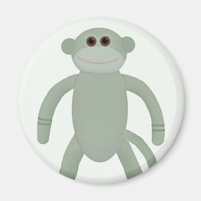 Aimant Sock Monkey (Devant)