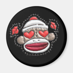 Aimant Sock Monkey Valentine Merchandises