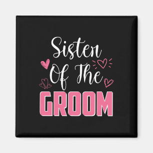Aimant Soeur De La Famille Groom Mariage Mari Mari T