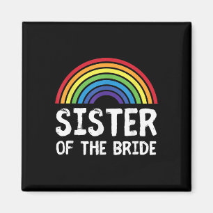 Aimant Soeur De La Mariée Lgbt Mariage Lesbien Bachelore