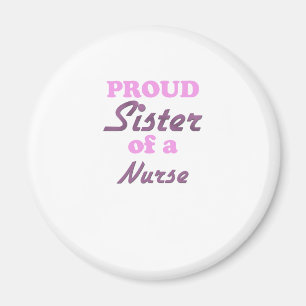 Aimant Soeur fière d'une infirmière