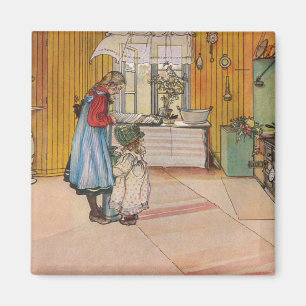 Aimant Soeurs - Koket av Carl Larsson