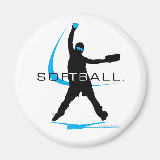 Aimant Softball - Pitcher