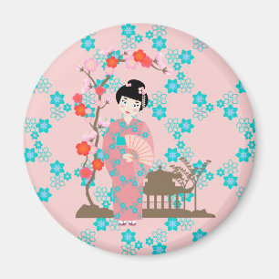Aimant Soirée de Geisha girl