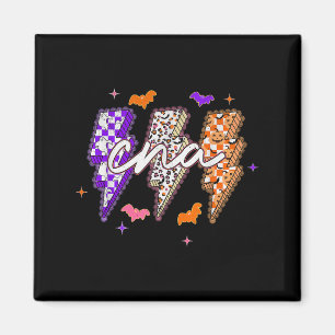 Aimant Soky Cna Nurse Ghost Preppy Lightning Bolt Hallowe